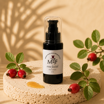 Ritual Facial Deluxe | Rosa Mosqueta verge & Q10 (Pack 3 passos)